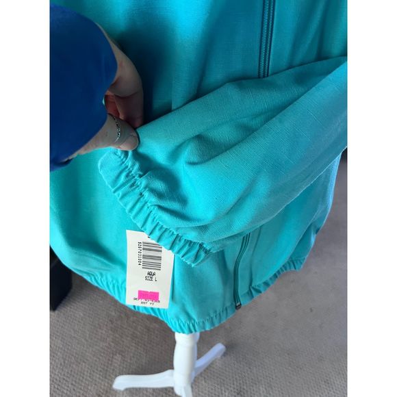 Vintage Teal Color BonWorth NWT Bonber Style Jacket XL - Picture 9 of 14